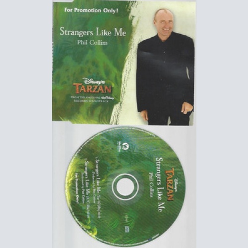 CD--PROMO--PHIL COLLINS--STRANGERS LIKE ME