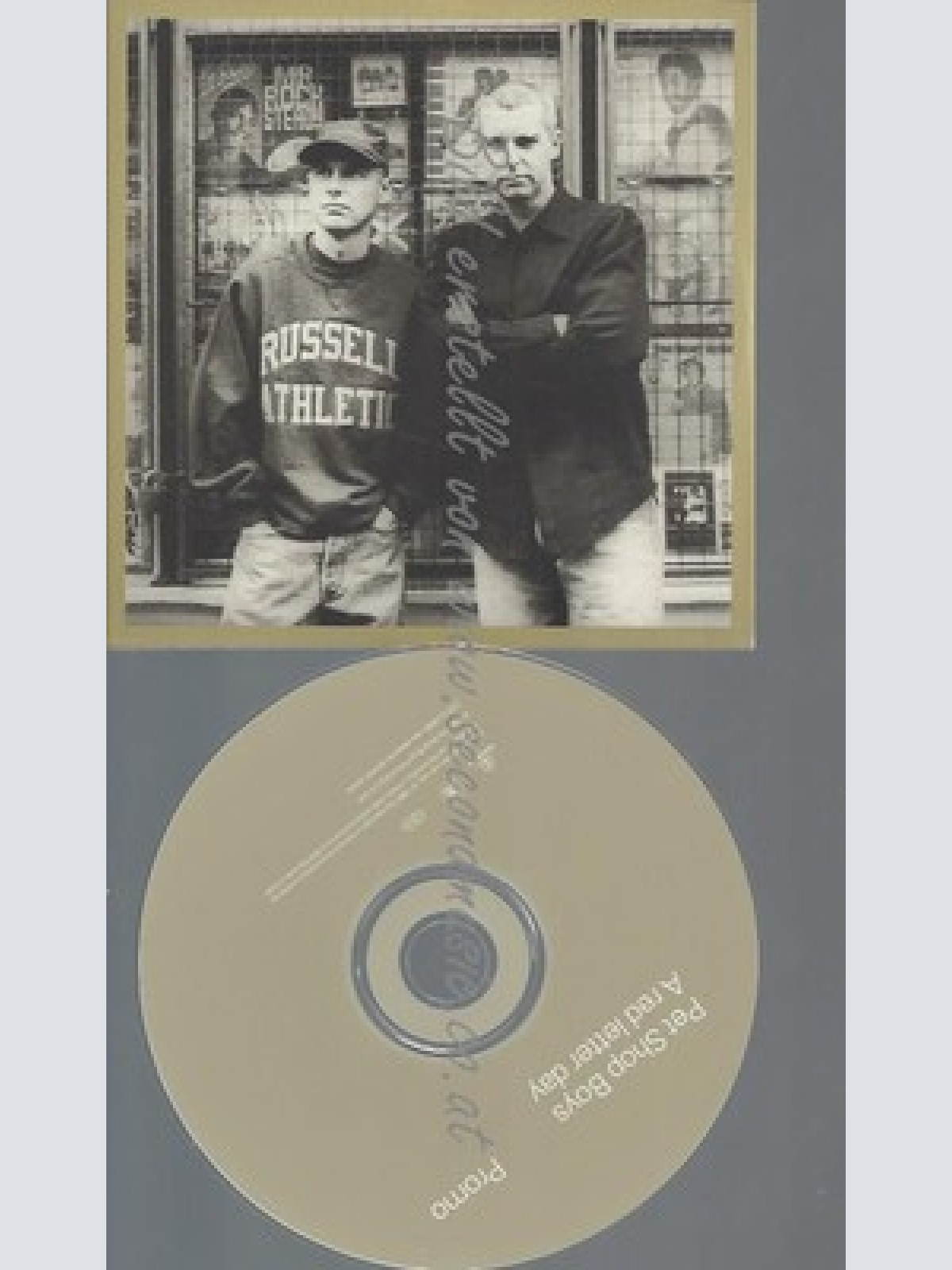 CD--PROMO--PET SHOP BOYS--A RED LETTER DAY --2 TRACKS