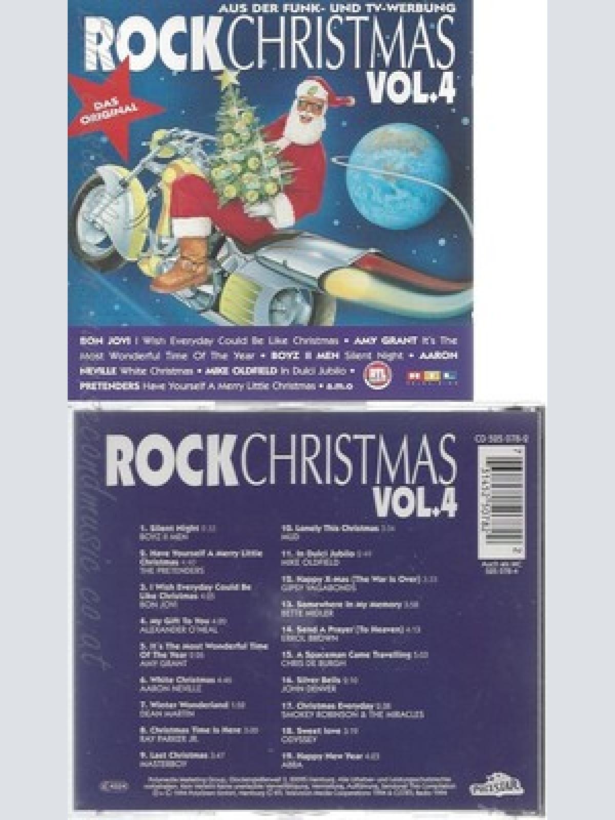 CD--VARIOUS -- -- ROCK CHRISTMAS VOL. 4