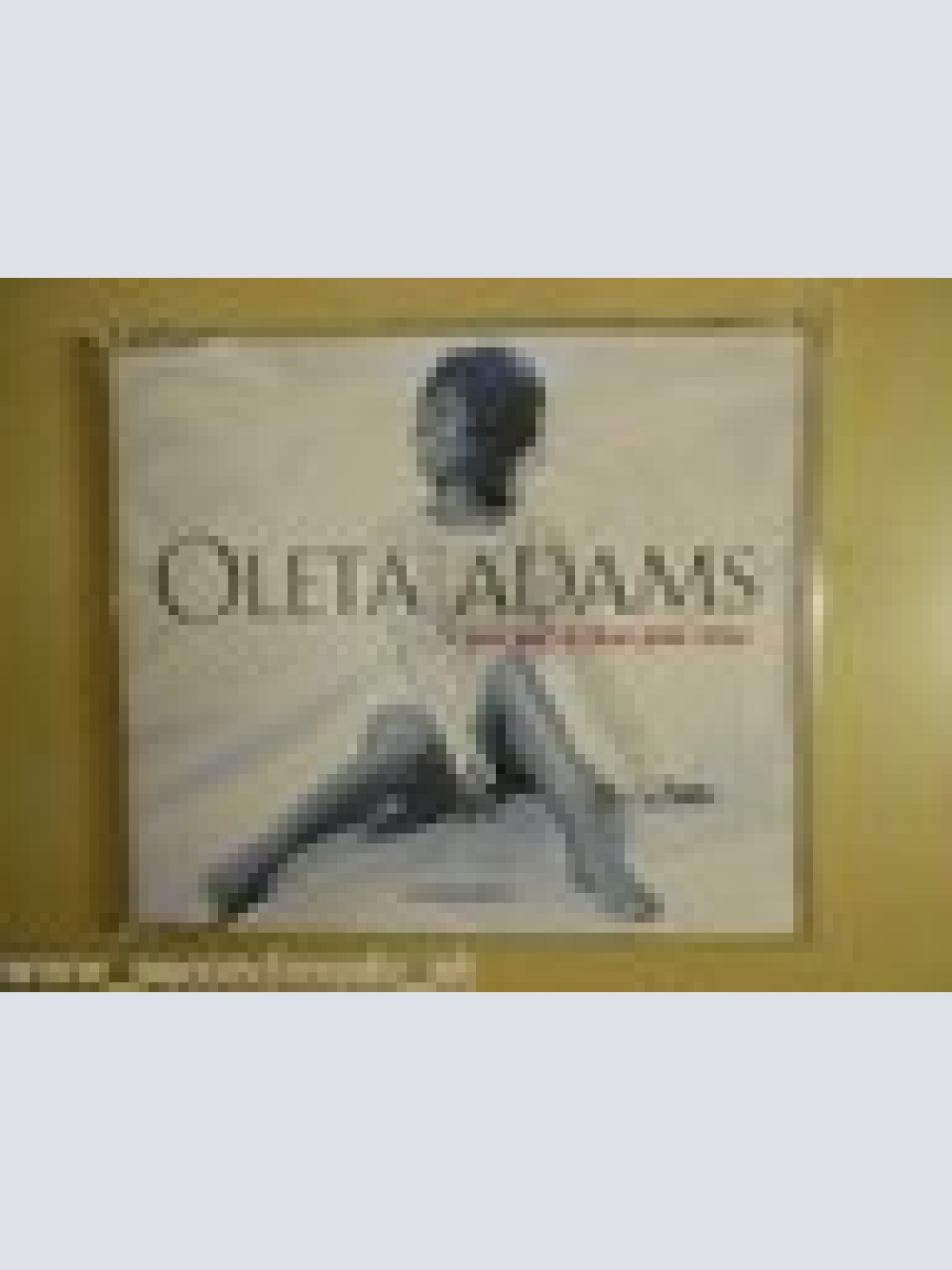 MAXI CD-- OLETA ADAMS--I JUST HAD TO HEAR YOUR VOICE--4 TRACKS