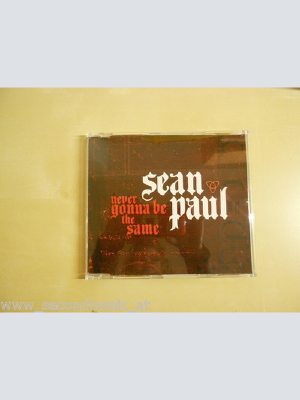 MAXI CD-- SEAN PAUL--NEVER GONNA BE THE SAME--3 TRACKS