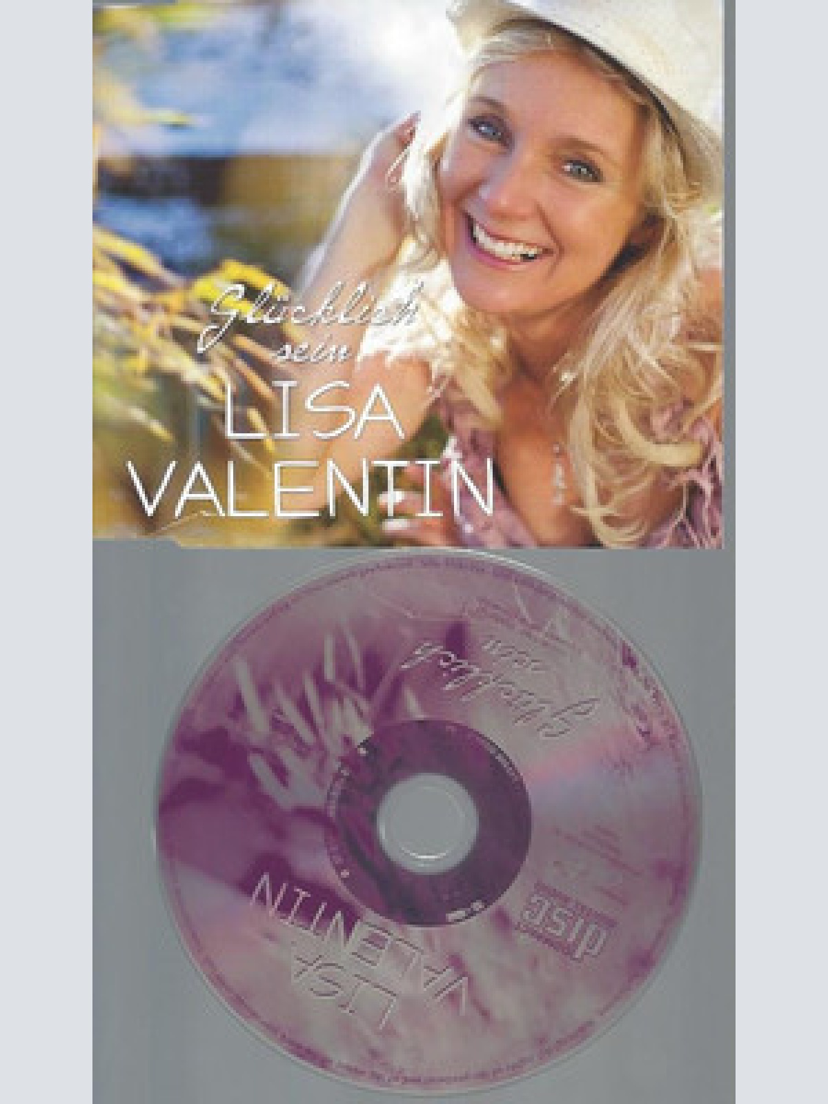 CD--LISA VALENTIN--GLÜCKLICH SEIN