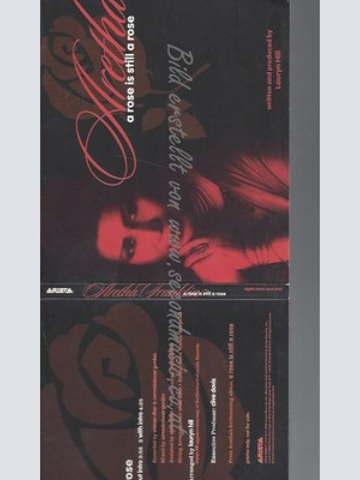 CD--PROMO--ARETHA--A ROSE IS STILL A ROSE--1 TRACK
