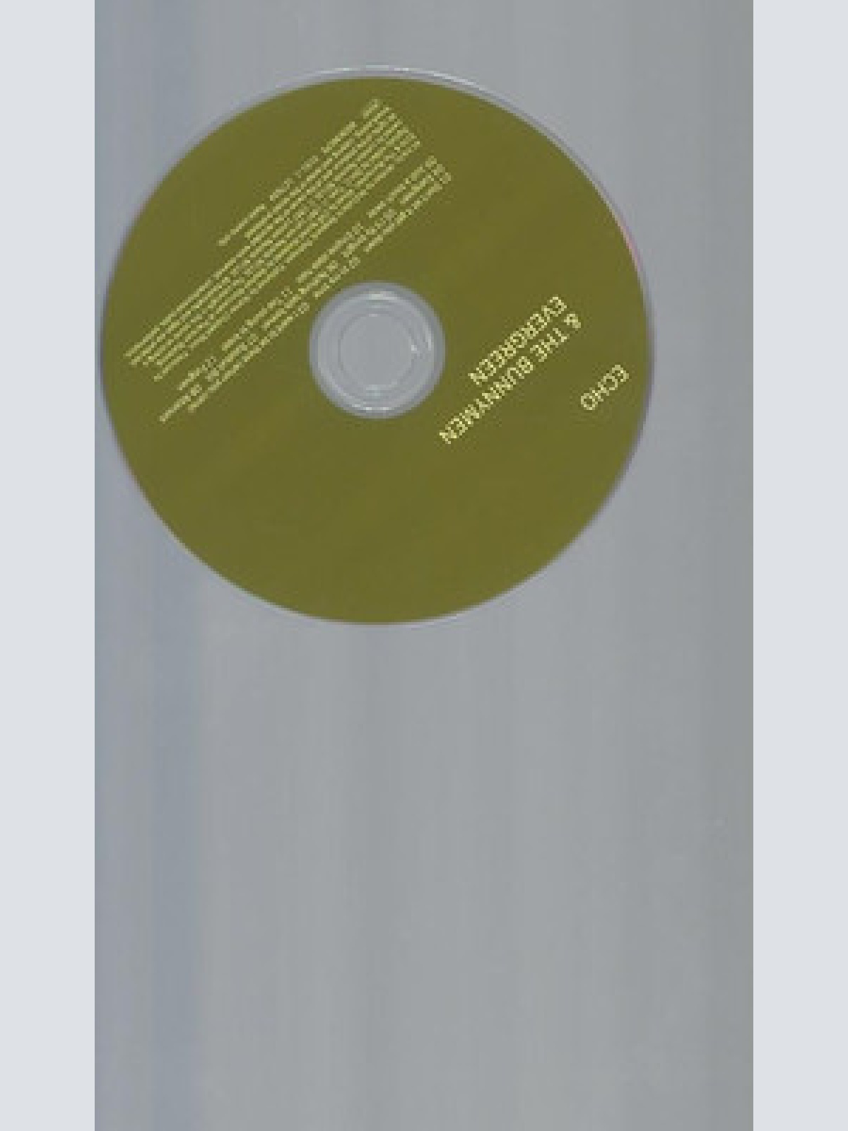 CD--PROMO--ECHO & THE BUNNYMEN--EVERGREEN