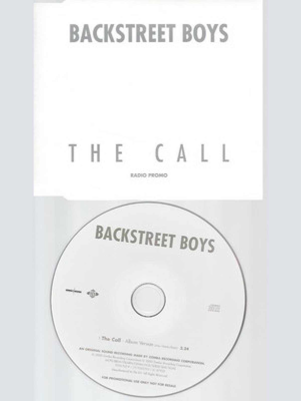 CD--PROMO--BACKSTREET BOYS--THE CALL