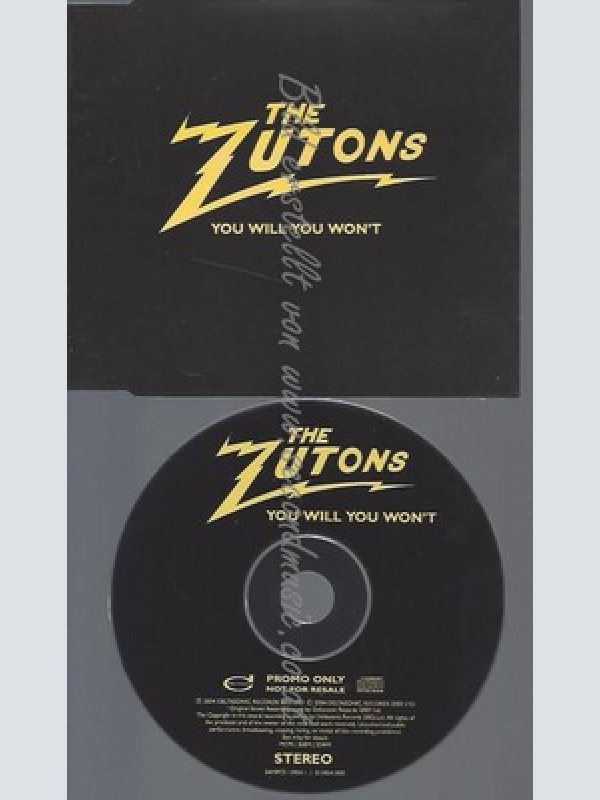 CD--PROMO--THE ZUTONS--YOU WILL YOU WONT