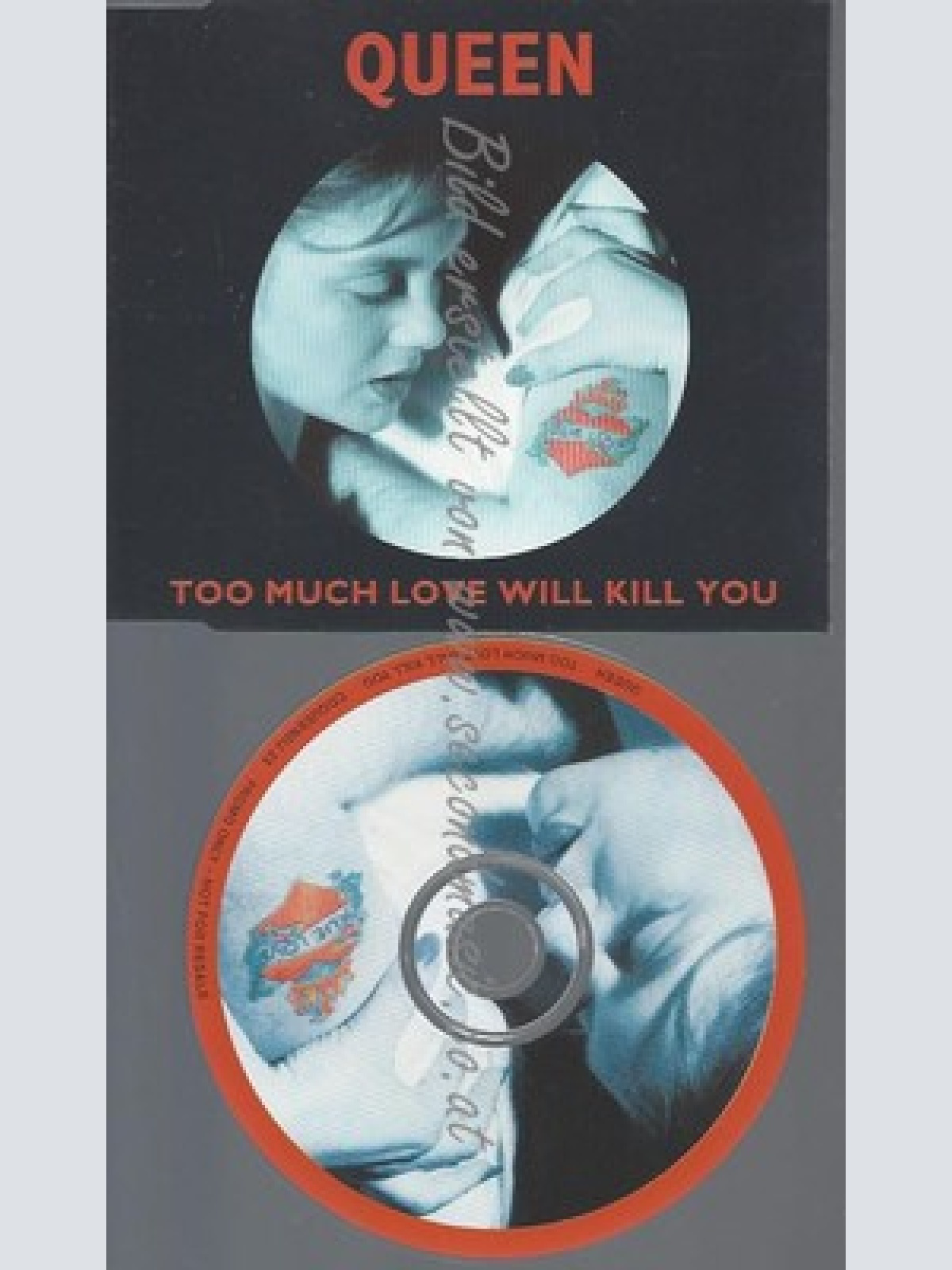 CD--PROMO--QUEEN--TOO MUCH LOVE WILL KILL YOU-4 TRACKS