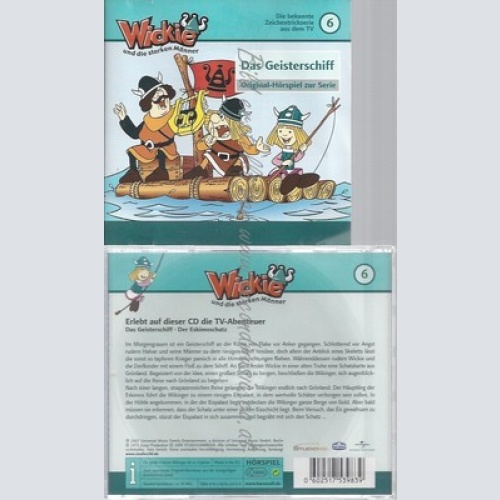 CD--WICKIE UND DIE STARKEN MÄNNER -- -- WICKIE UND DIE STARKEN MÄNNER - FOLGE 6