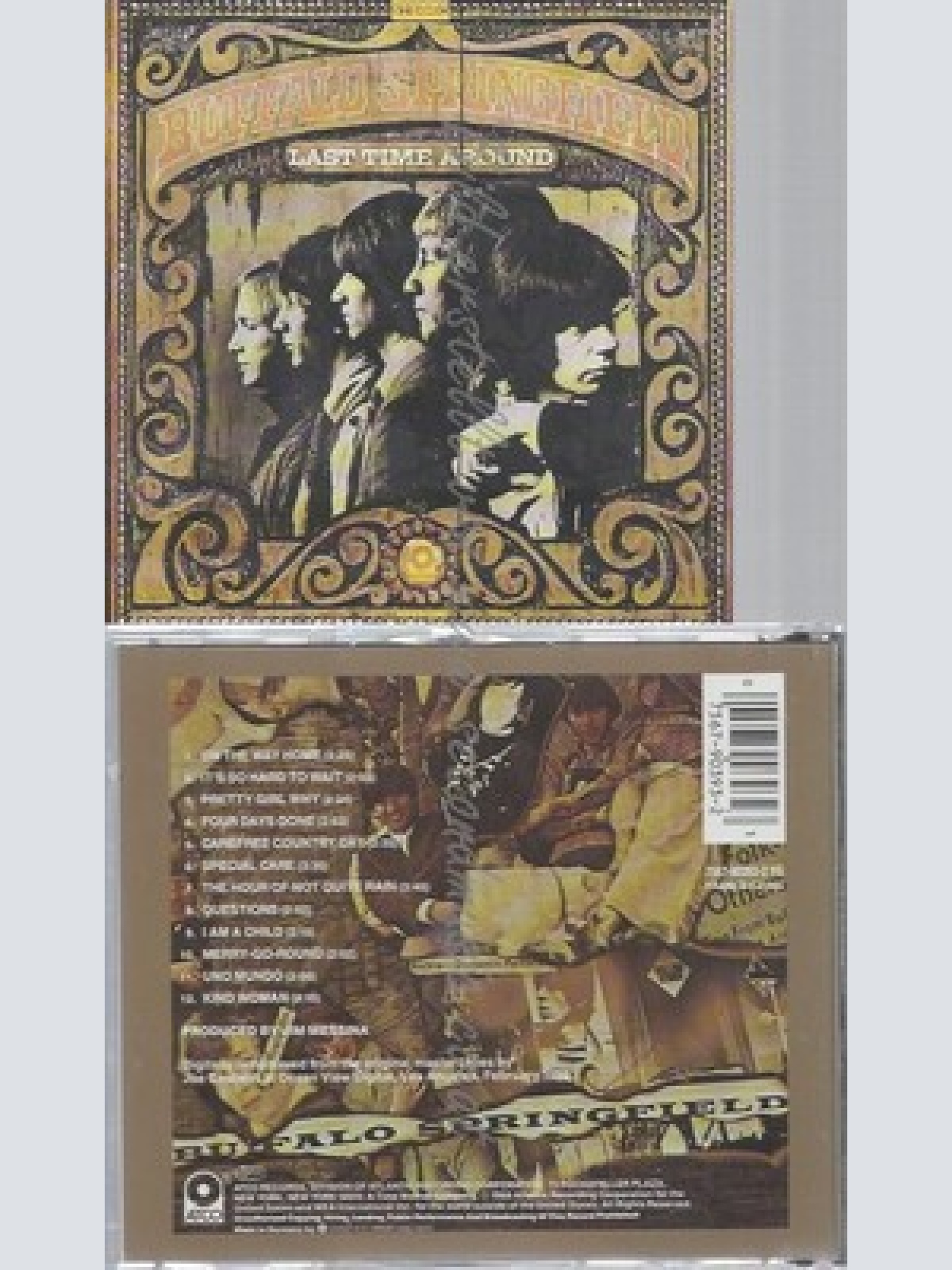 CD--BUFFALO SPRINGFIELD -- --- LAST TIME AROUND