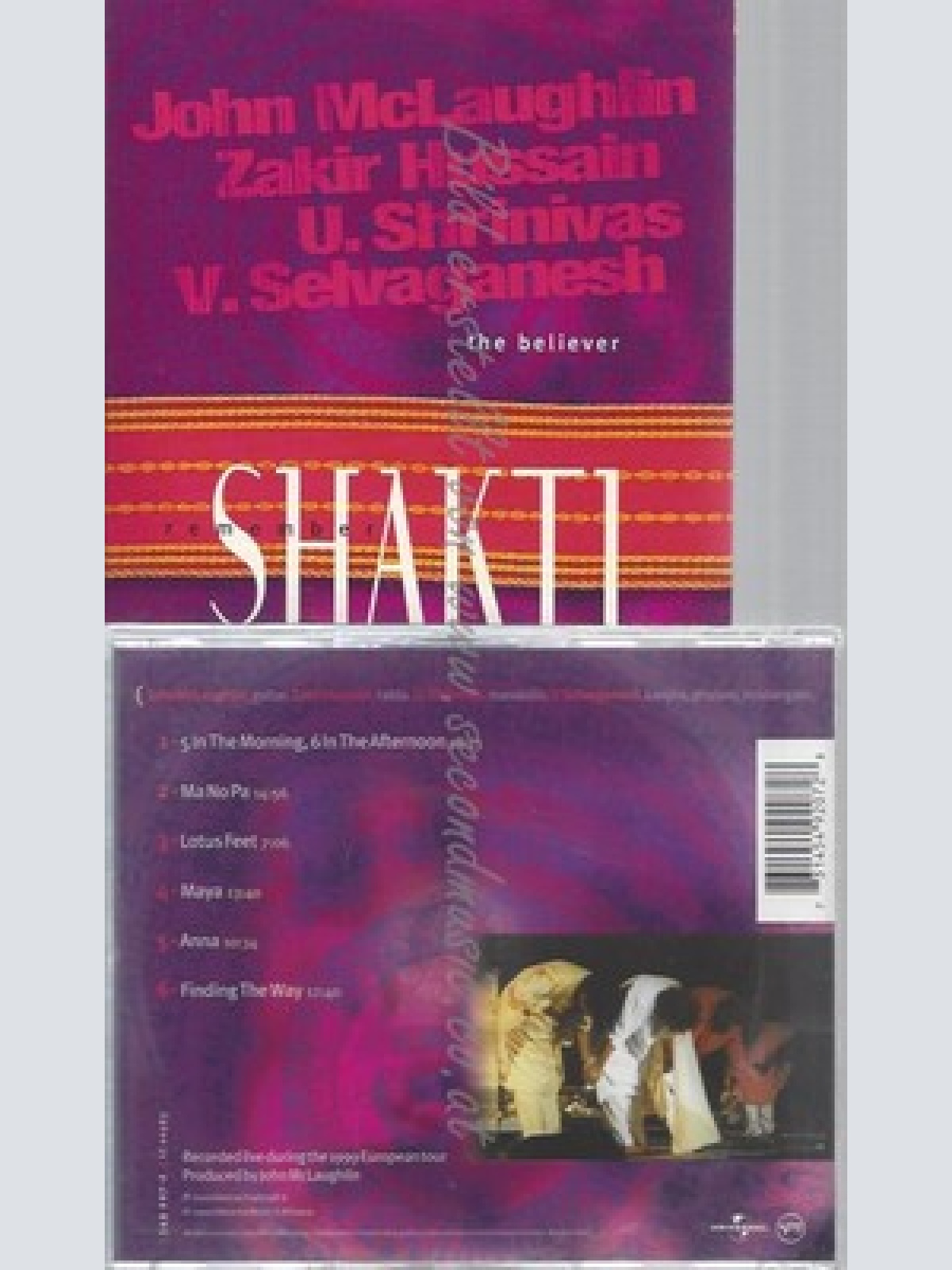 CD--REMEMBER SHAKTI -- -- THE BELIEVER