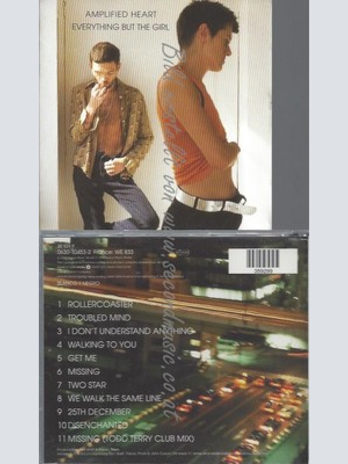 CD--AMPLIFIELD HEART--EVERYTHING BUT THE GIRL--