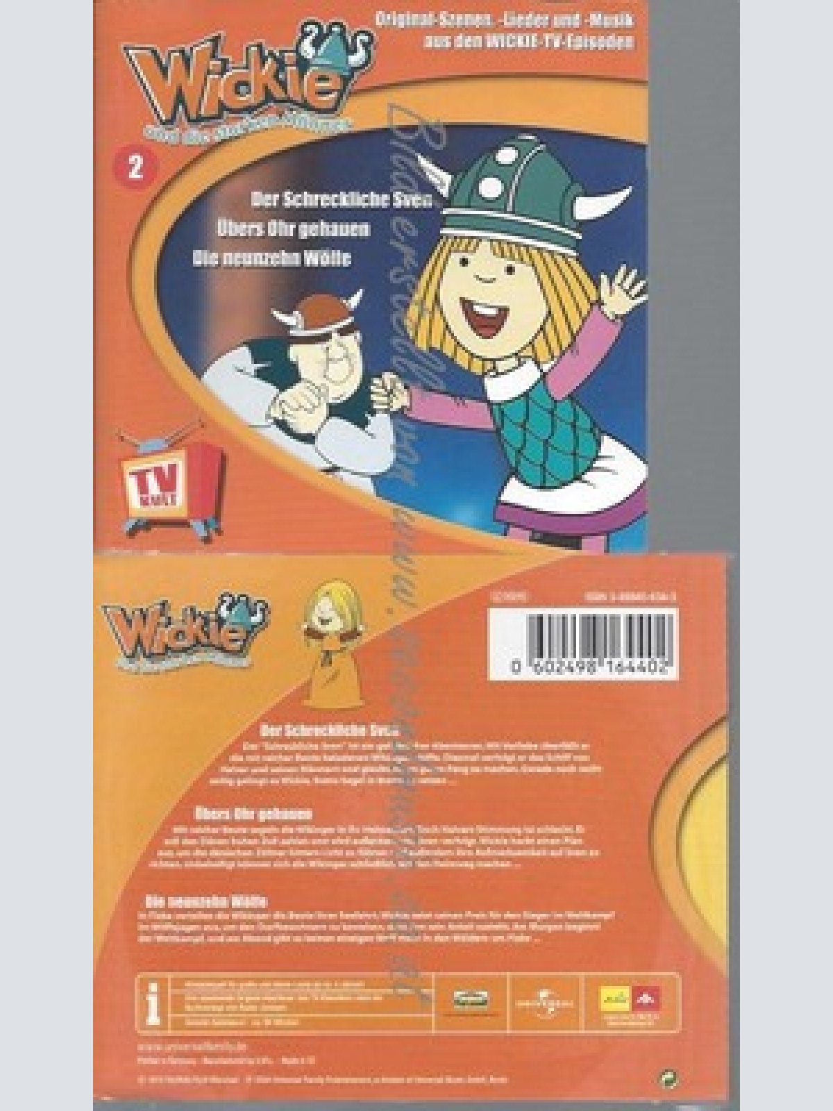 CD--WICKIE UND DIE STARKEN MÄNNER -- -- WICKIE UND DIE STARKEN MÄNNER - FOLGE 2