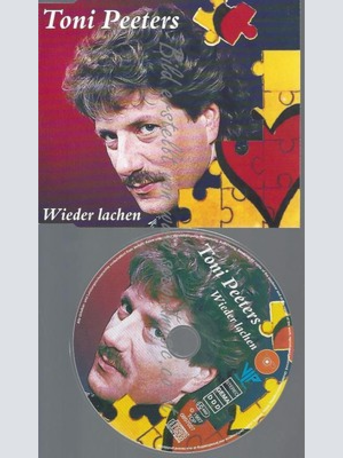 CD--TONI PEETERS--WIEDER LACHEN --3 TRACKS--