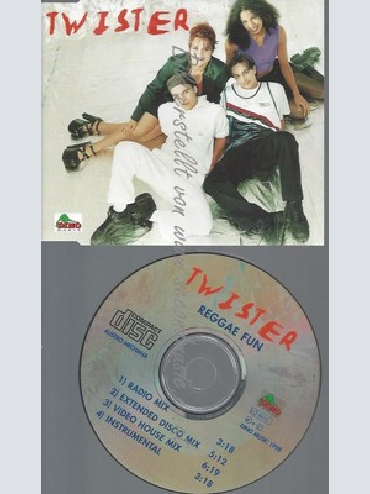 CD--TWISTER--REGGAE FUN --