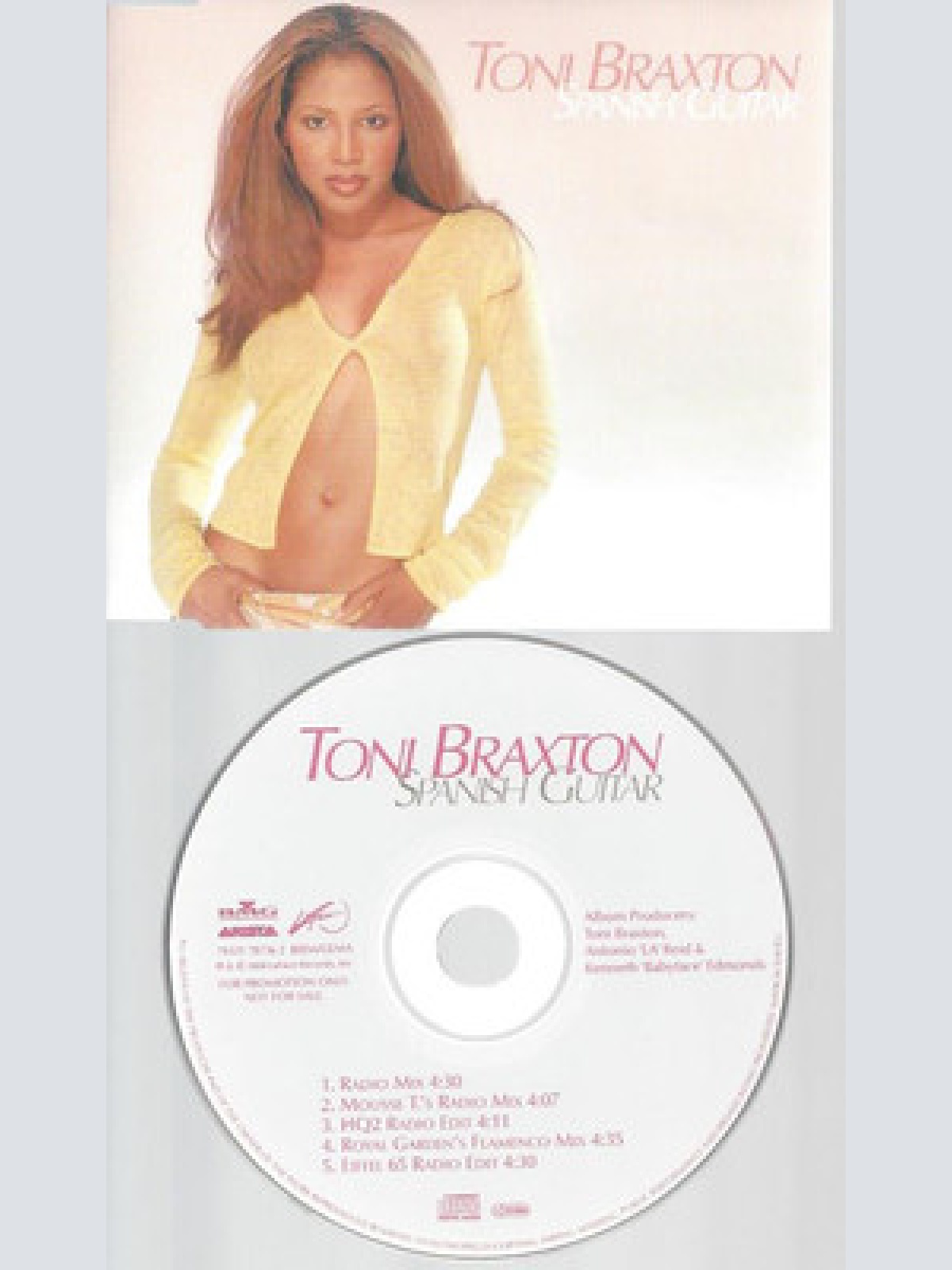 CD--PROMO--TONI BRAXTON --SPANISH GUITAR