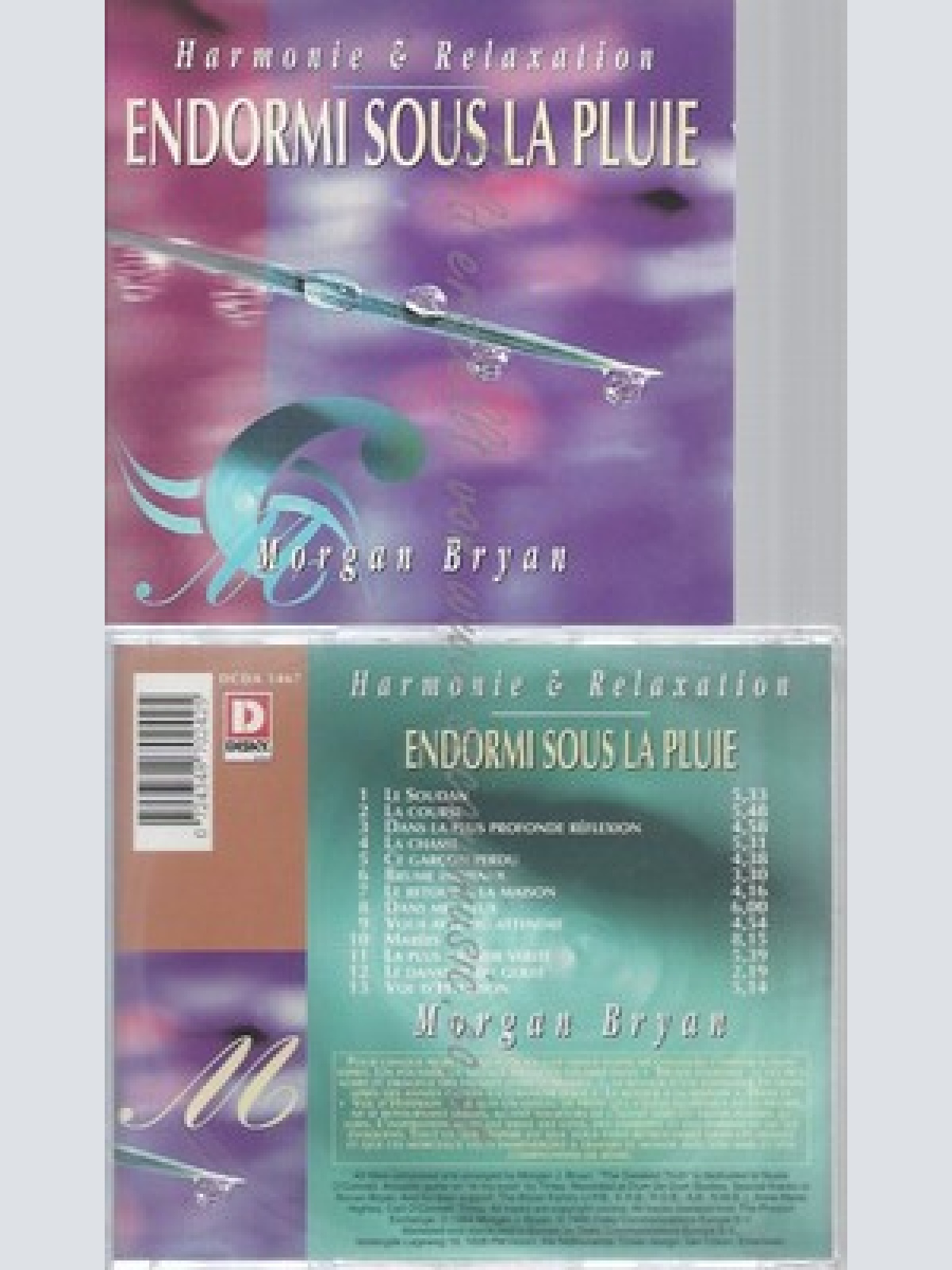 CD--MORGAN BRYAN --- ENDORMI SOUS LA PLUIE