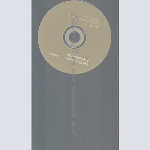 CD--PROMO--PET SHOP BOYS--A RED LETTER DAY --2 TRACKS--OHNE COVER