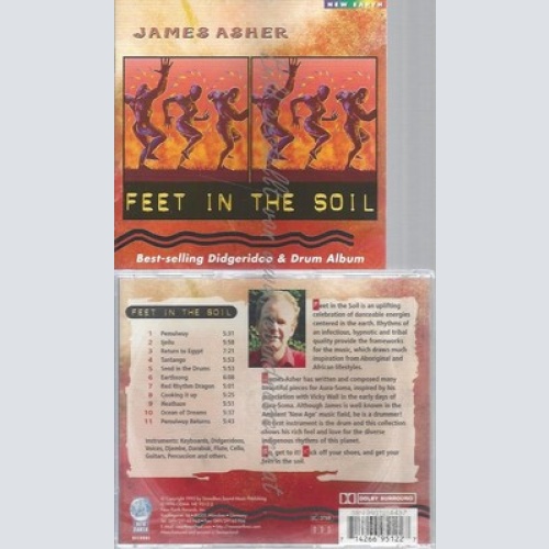 CD--JAMES ASHER -- -- FEET IN THE SOIL