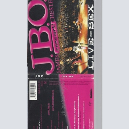 CD--J.B.O. -- -- LIVE SEX