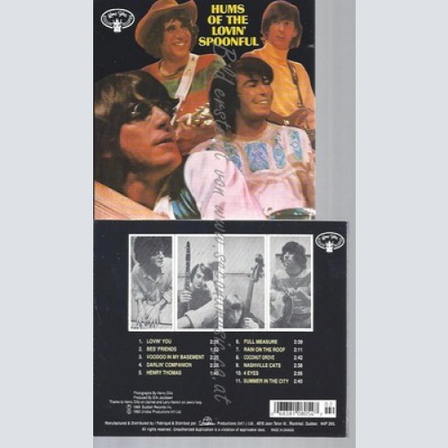 CD--LOVIN SPOONFUL -- --- HUMS OF THE LOVIN'SPOONFUL