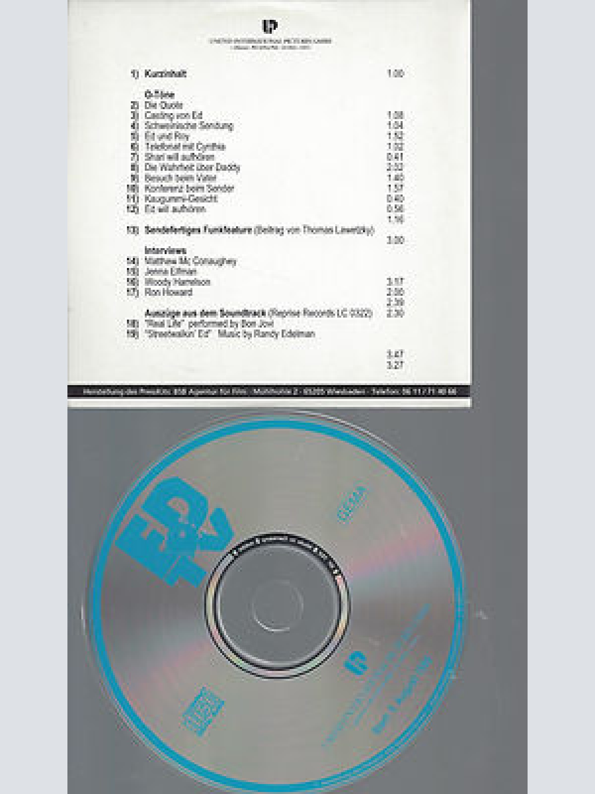 CD-PROMO APK--ED TV--BON JOVI