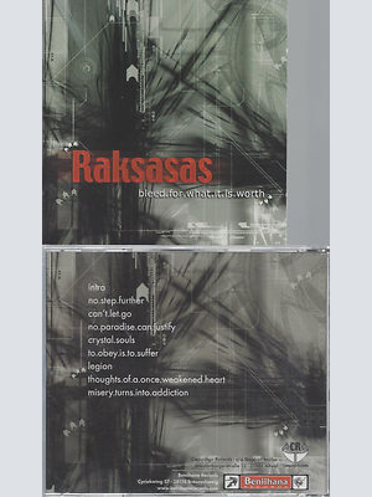 CD--RAKSASAS BLEED FOR WHAT IT IS WORTH