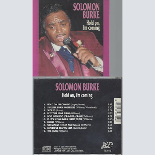 CD-SOLOMON BURKE HOLD I'M COMING