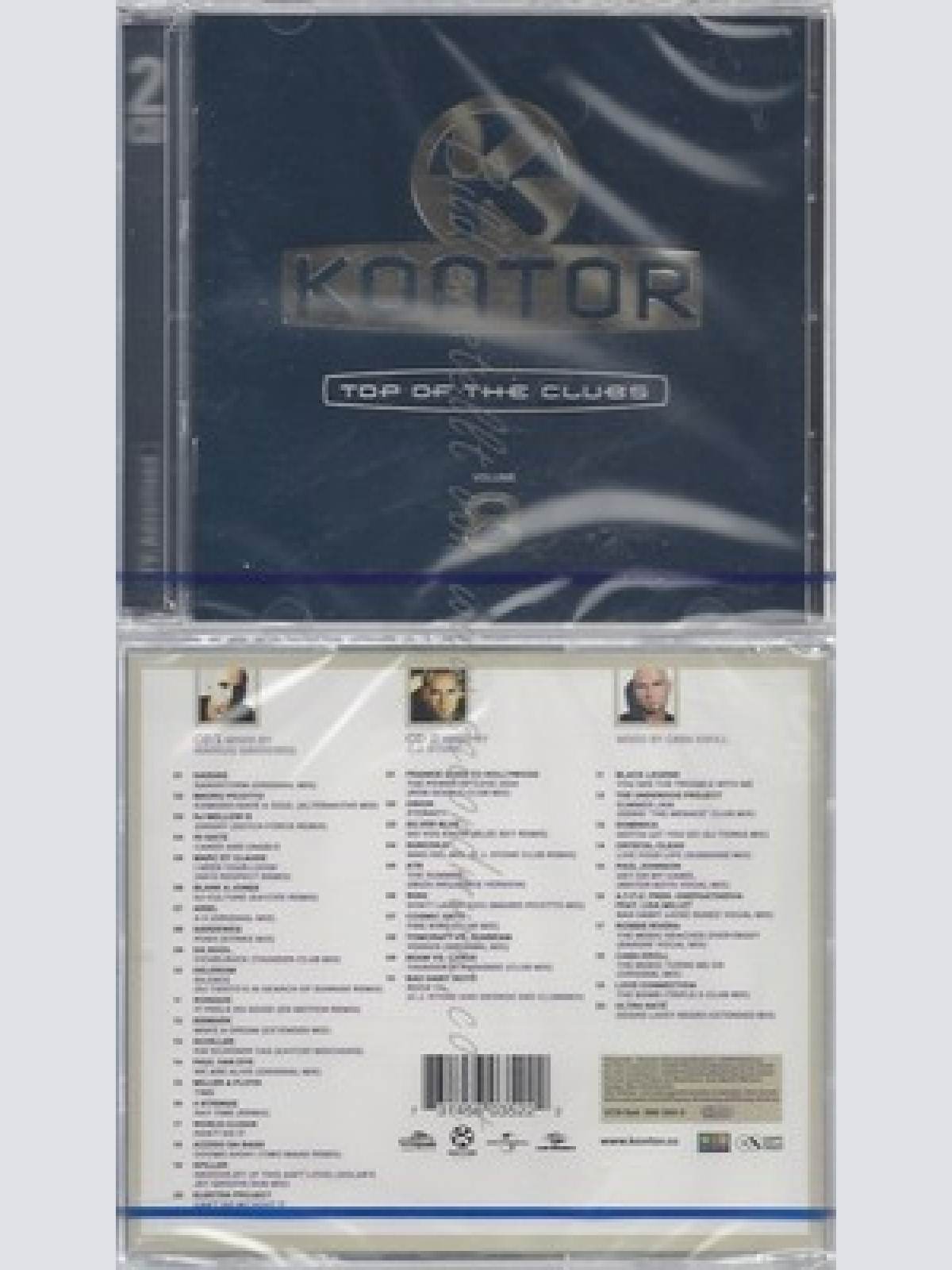 CD--NM-SEALED-VARIOUS -2000- - DOPPEL-CD -- KONTOR - TOP OF THE CLUBS VOL. 8