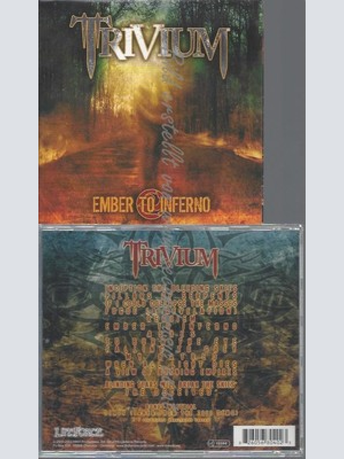 CD--TRIVIUM--EMBER TO INFERNO -BONUS-
