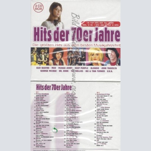 CD--VARIOUS--HITS DER 70ER | BOX-SET