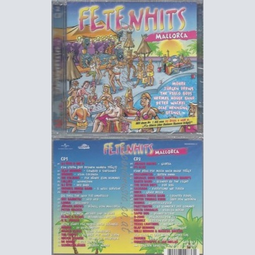 CD--VARIOUS--FETENHITS - MALLORCA | DOPPEL-CD