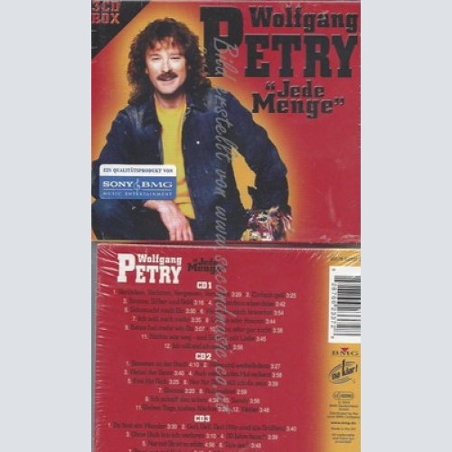 CD--WOLFGANG PETRY--JEDE MENGE | BOX-SET
