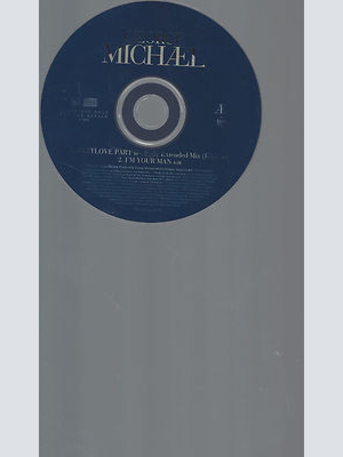 CD-GEORGE MICHAEL FASTLOVE--PROMO