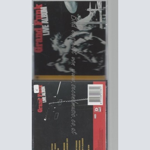 CD--GRAND FUNK RAILROAD--LIVE ALBUM | DOPPEL-CD