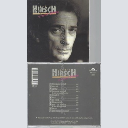 CD--LUDWIG HIRSCH--IN MEINER SPRACHE