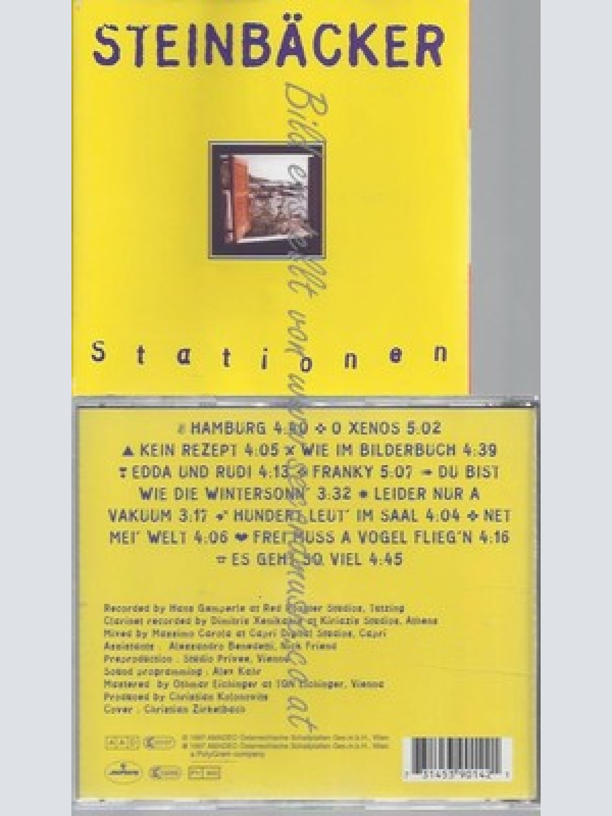 CD--STEINBÄCKER --STATIONEN --STS