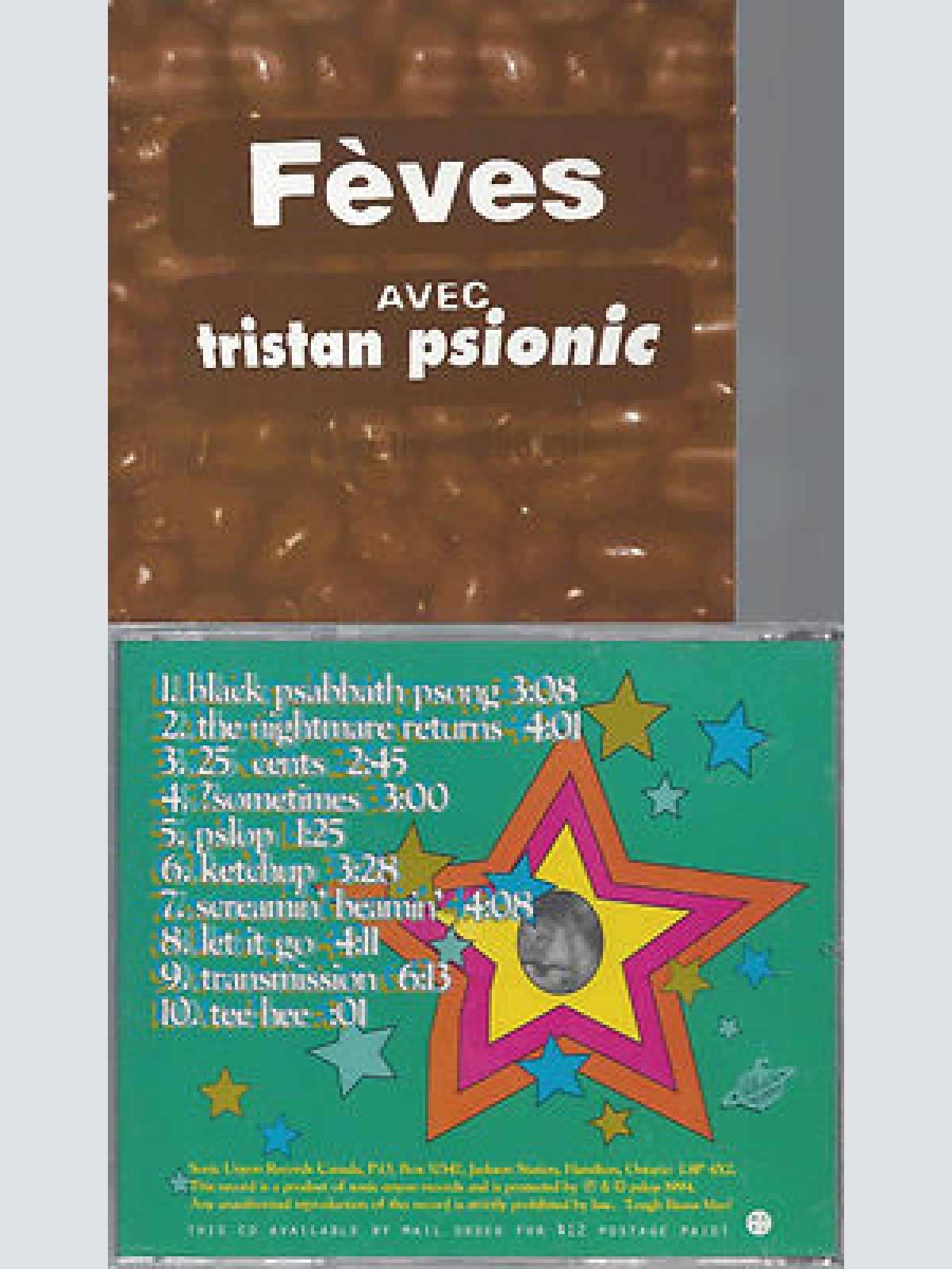 CD-TRISTAN PSIONI--AVEC FEVES