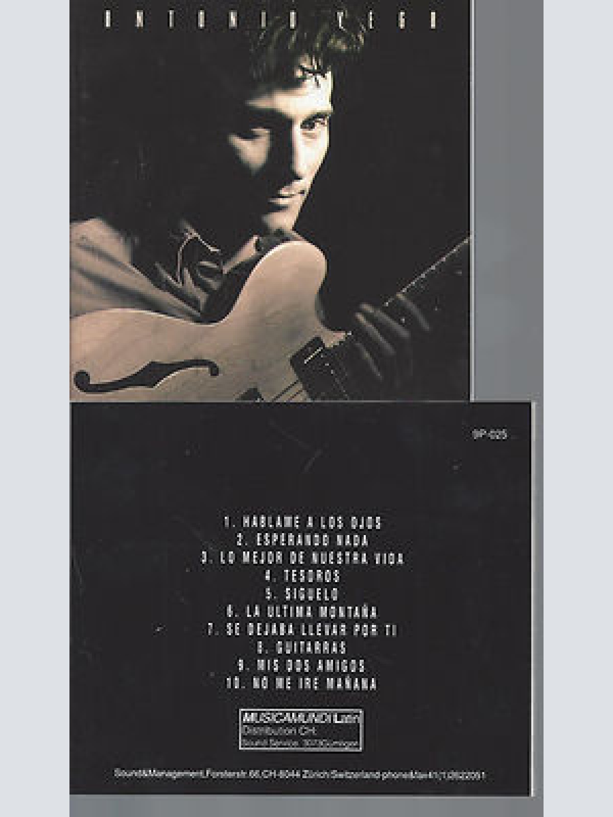 CD-ANTONIO VEGA NO ME IRE MANANA