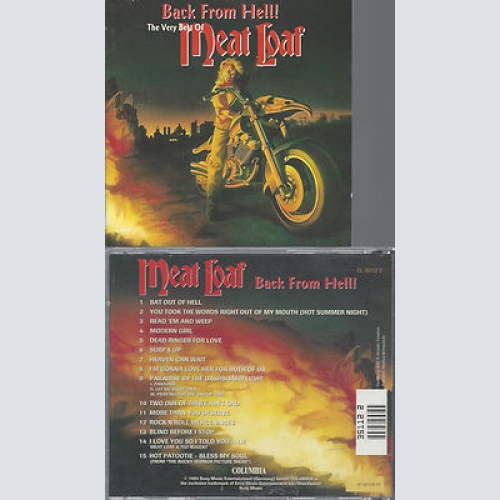 CD--MEAT LOAF BACK FROM HELL BEST OF