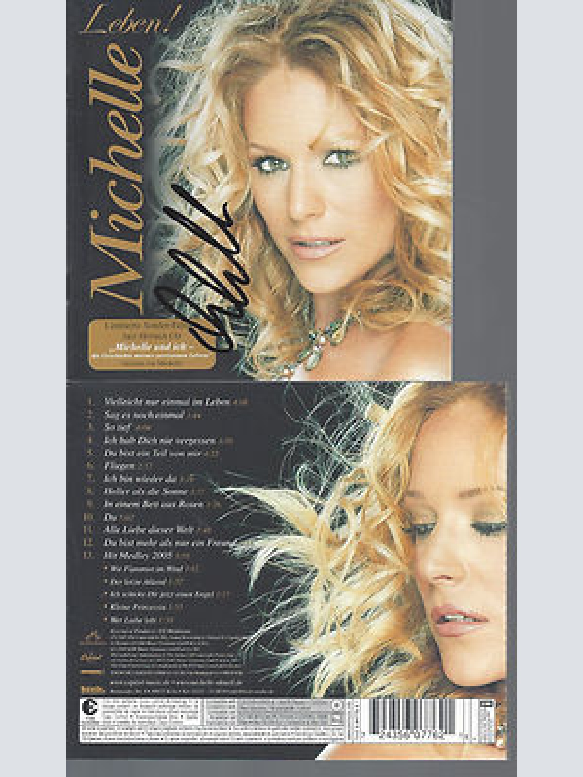 CD--MICHELLE LEBEN--MIT AUTOGRAMM--OHNE HÖRBUCH CD!!