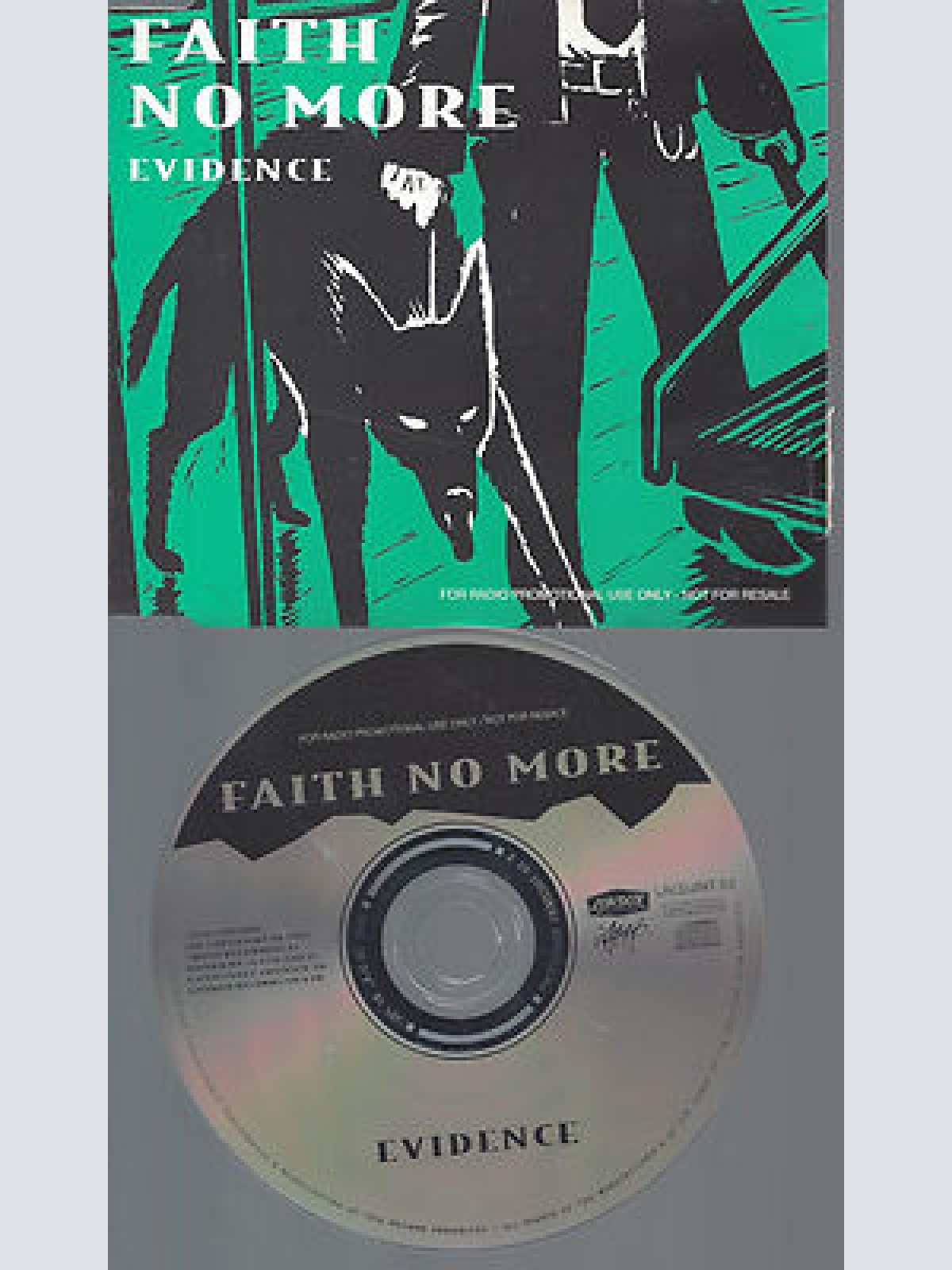 CD--FAITH NO MORE EVIDENCE--PROMO