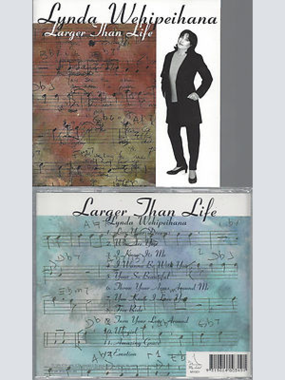 CD-LYNDA WEHIPEIHANA--LARGER THAN LIFE