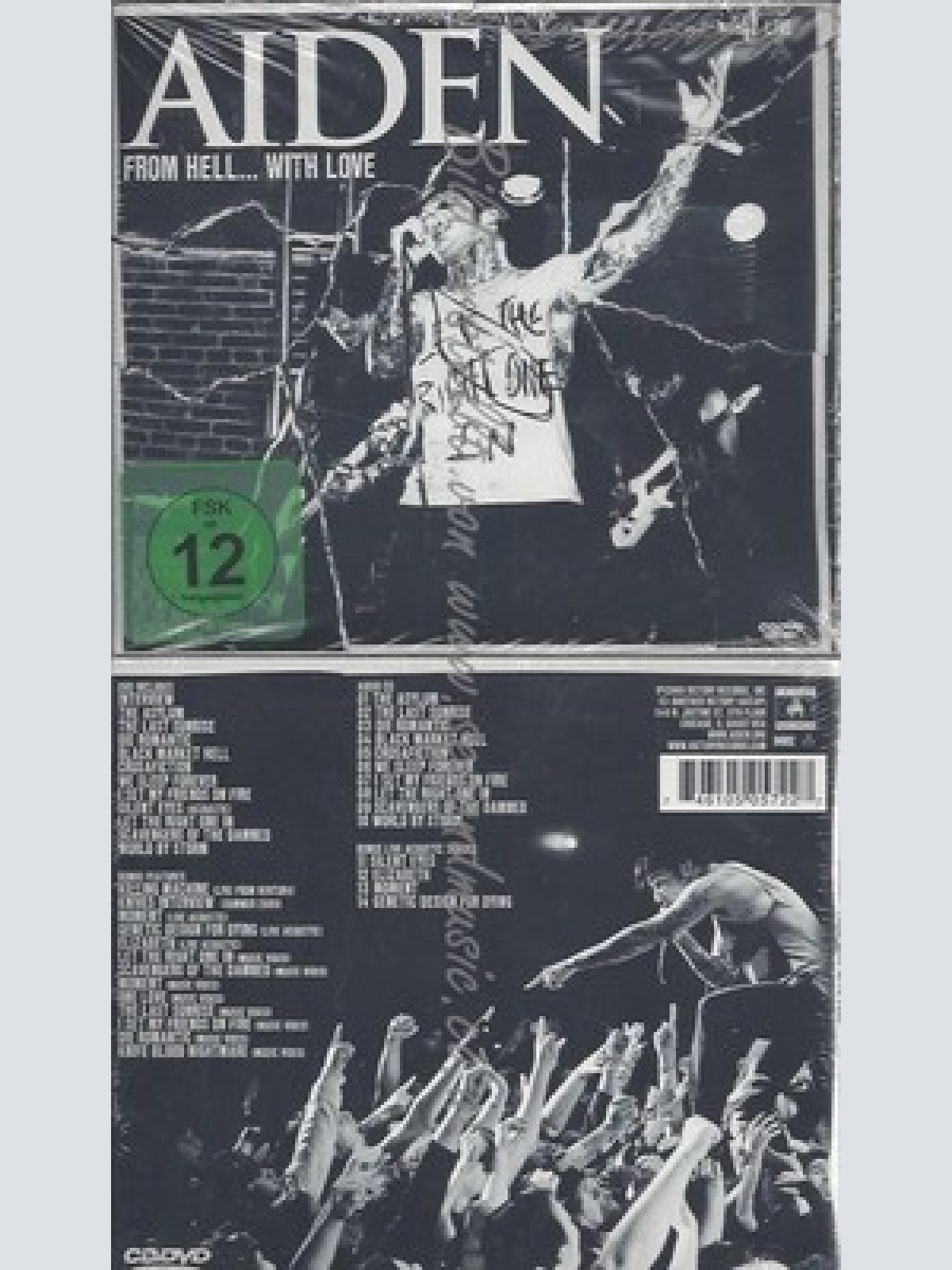CD--AIDEN--FROM HELL WITH LOVE | CD+DVD