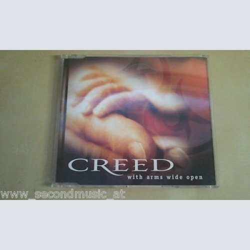 MAXI CD--CREED--WITH ARMS WIDE OPEN------PROMO-2  TRACKS