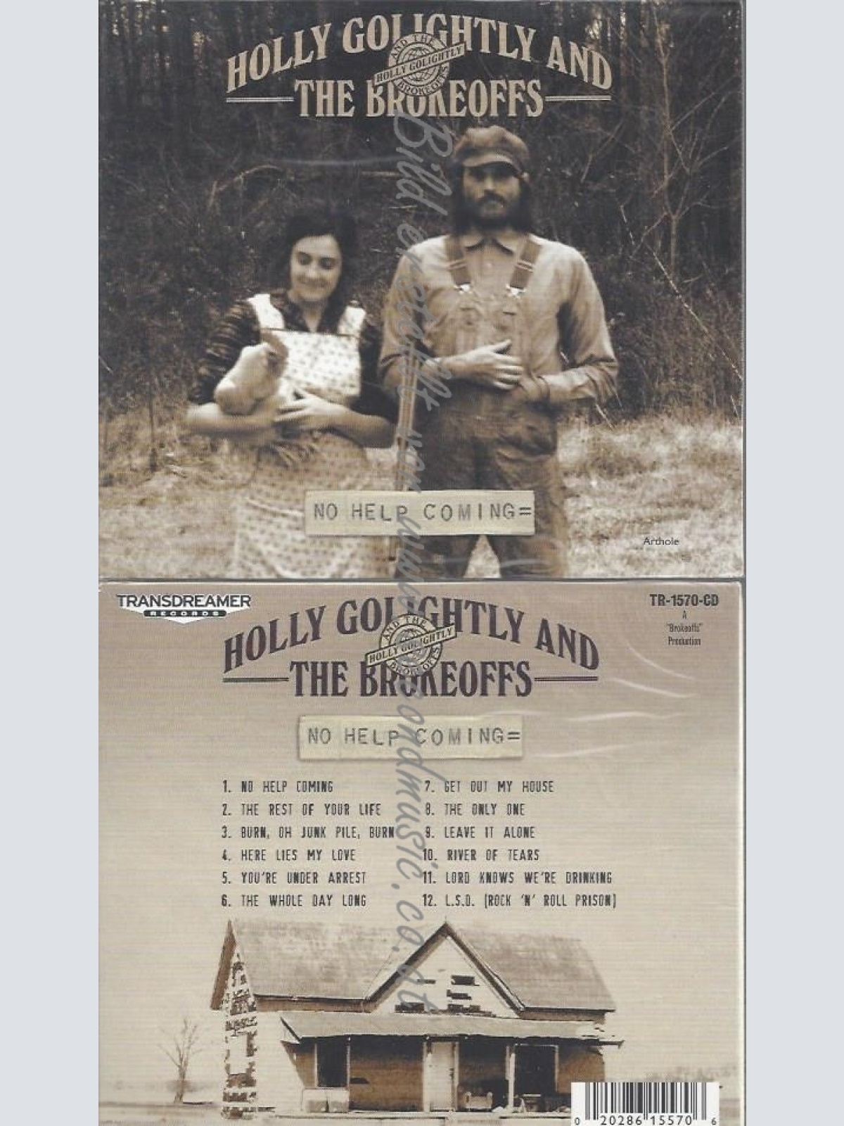 CD--HOLLY GOLIGHTLY--NO HELP COMING