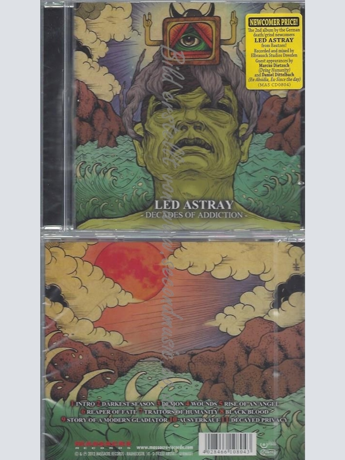 CD--LED ASTRAY--DECADES OF ADDICTION