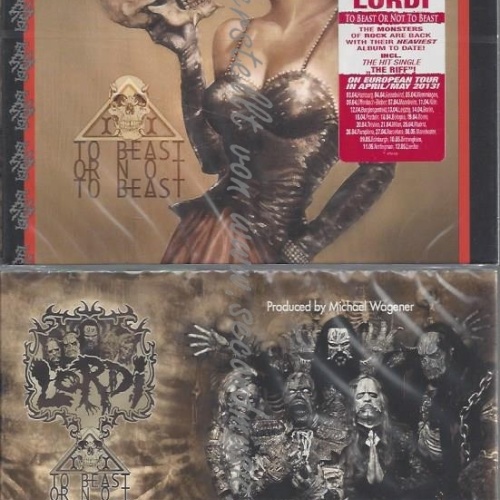 CD--LORDI--TO BEAST OR NOT TO BEAST -DIGIPAK-
