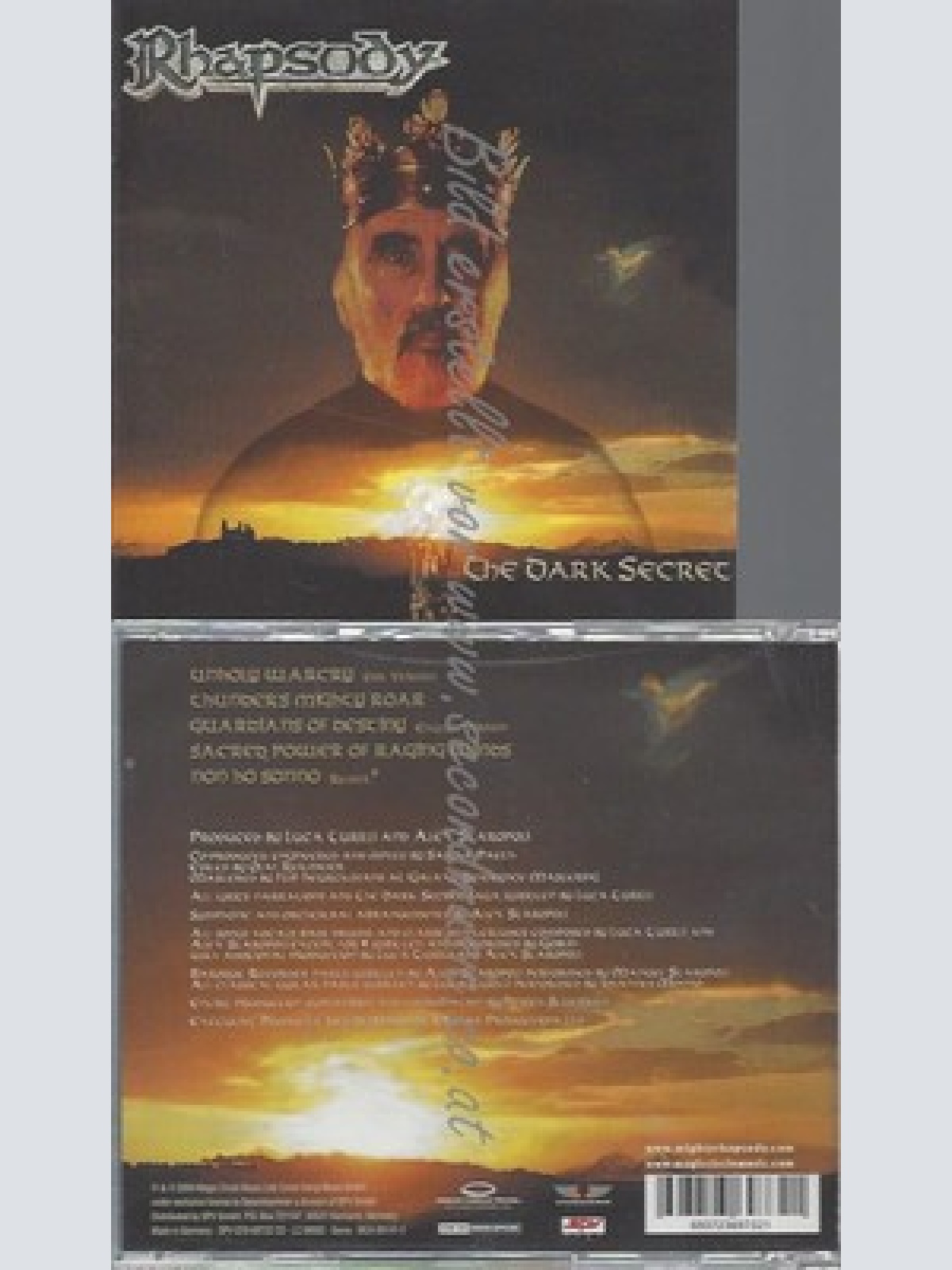 CD-- RHAPSODY--THE DARK SECRET