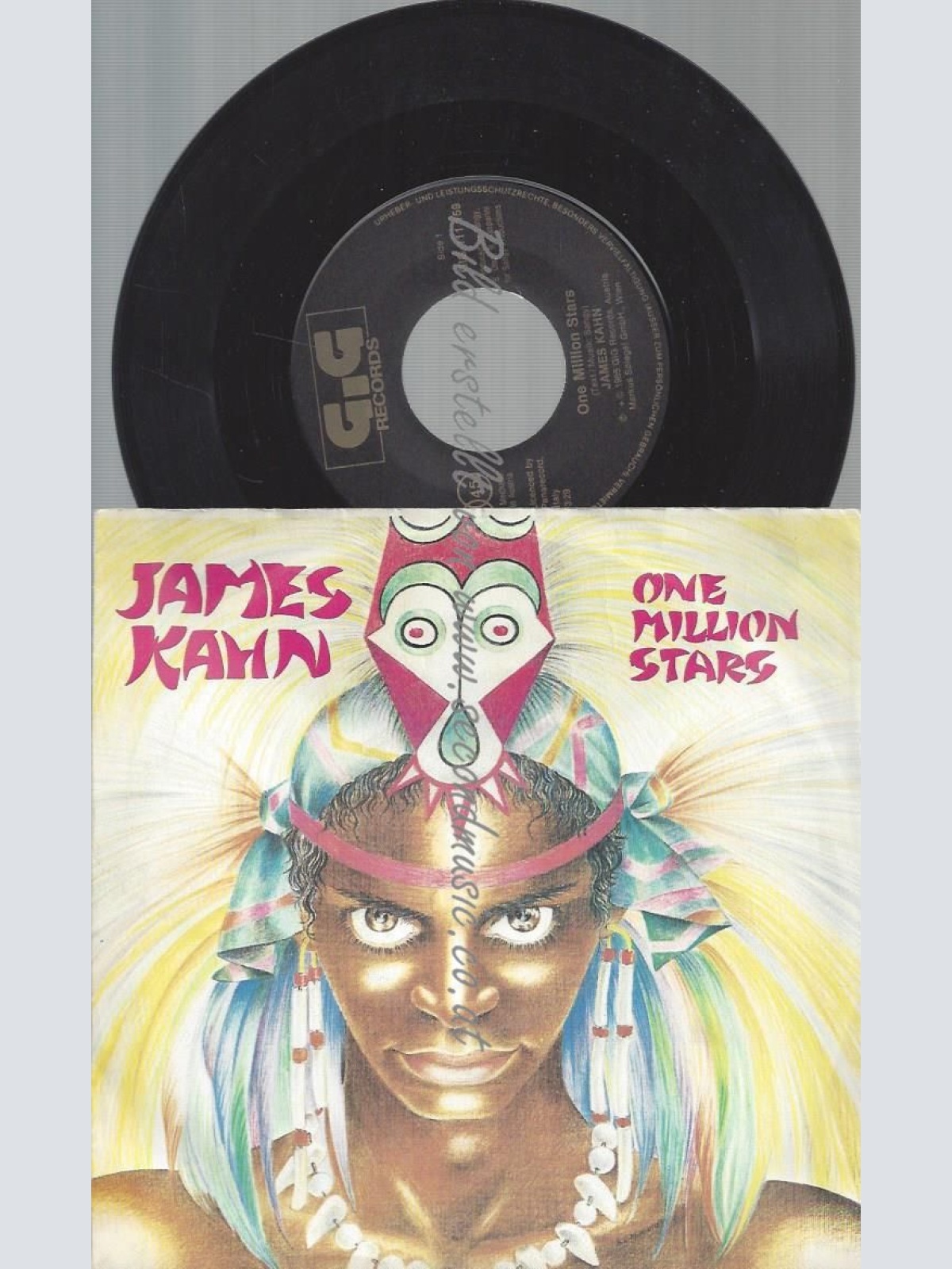 7"  James Kahn – One Million Stars