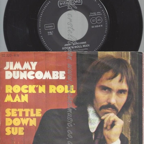 7"  Jimmy Duncombe Rock'N Roll Man